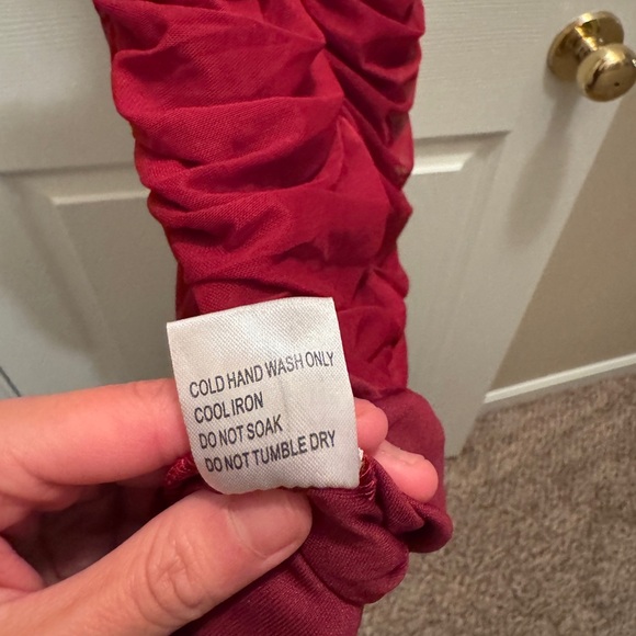 PRINCESS POLLY TARA MINI DRESS RED SIZE US 0 AU/UK 4 - Picture 8 of 16